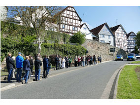 Bittprozession an Christi Himmelfahrt (Foto: Karl-Franz Thiede)